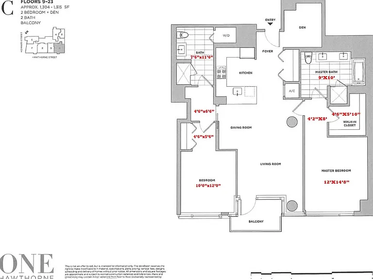 1 Hawthorne St #9C — Photo 37