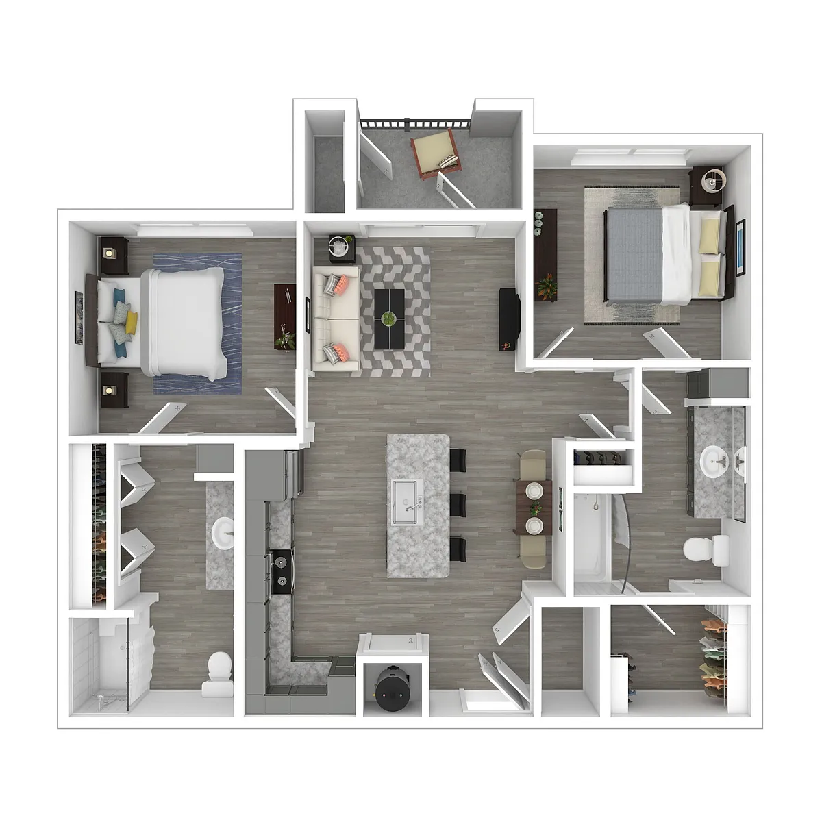 Floor plan B1