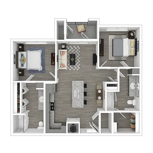 Floor plan B1