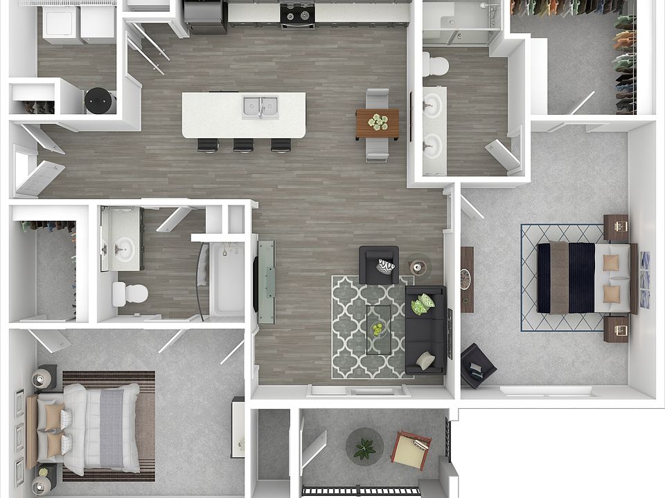 Two Bedrooms | 2 Baths | 1130 sq.ft. Two Bedrooms | 2 Baths | 1130 sq.ft.