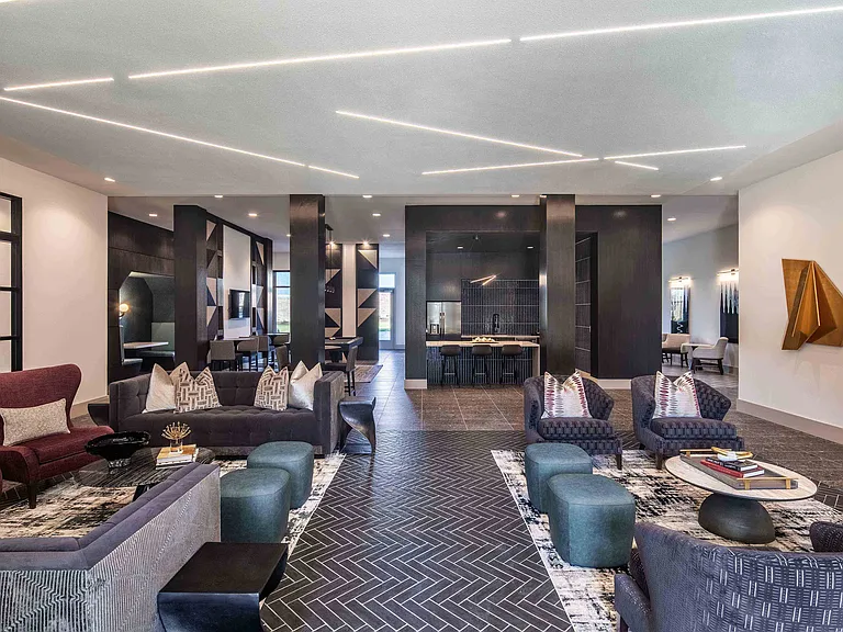 Clubhouse lounge