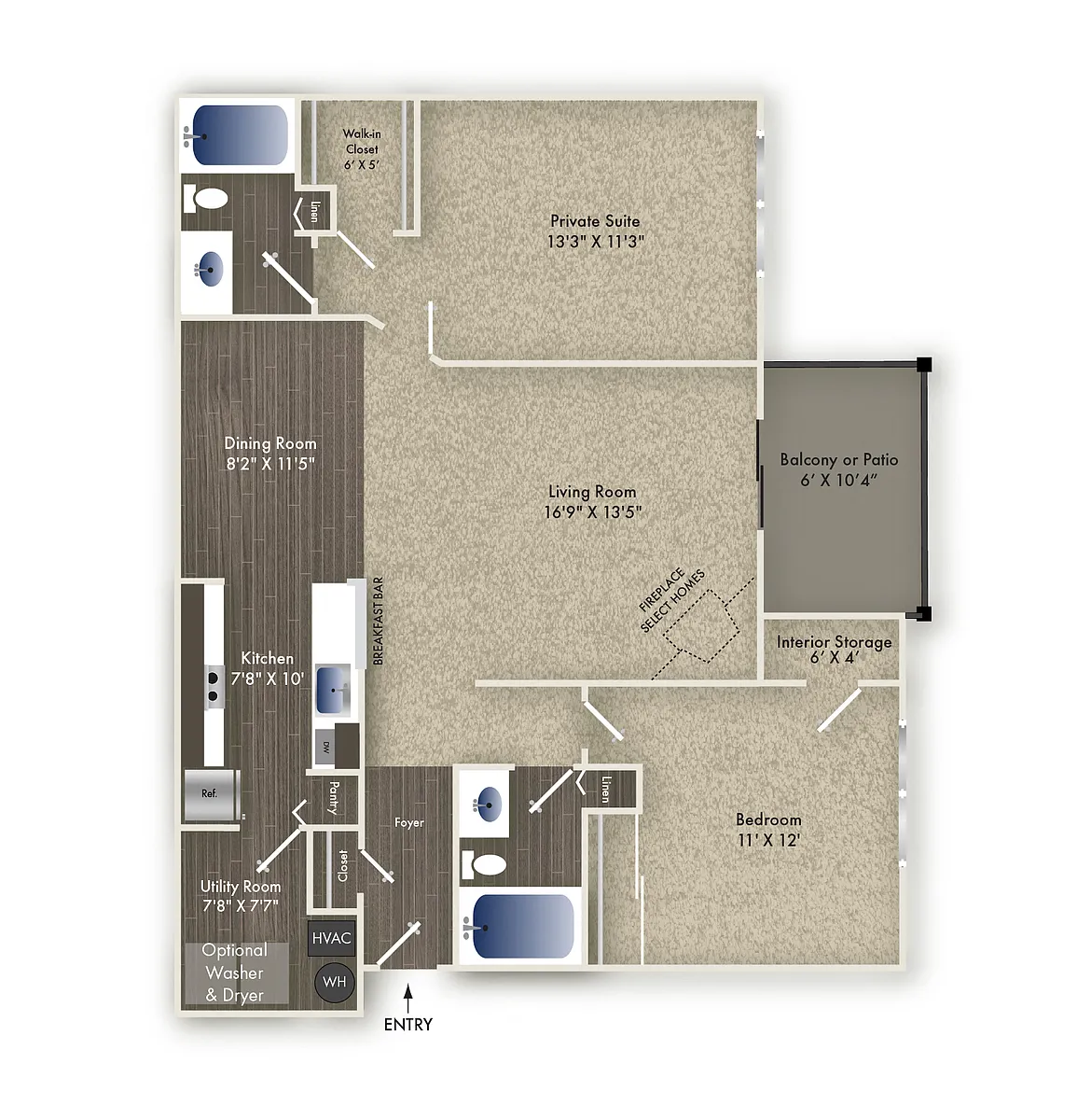 Floor plan Sunfish