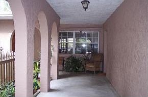 Covered entrance