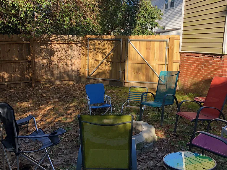 shared back yard