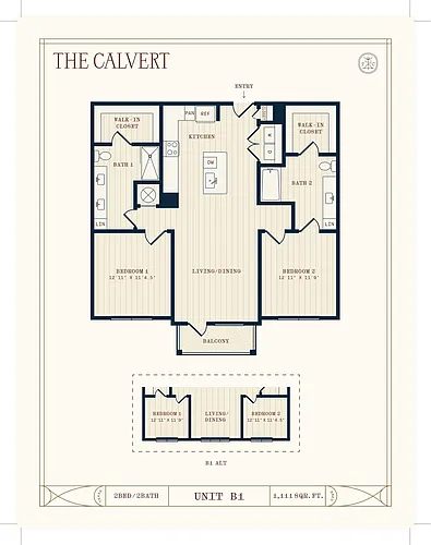 Floor plan B1