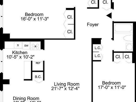 2nd image of 45 W 60th St APT 14A