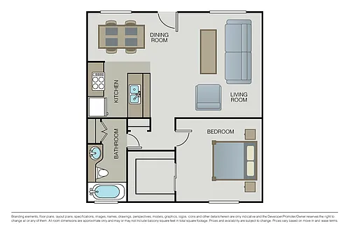 Floor plan Plan 1A