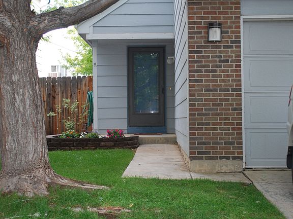 Front view from sidewalk