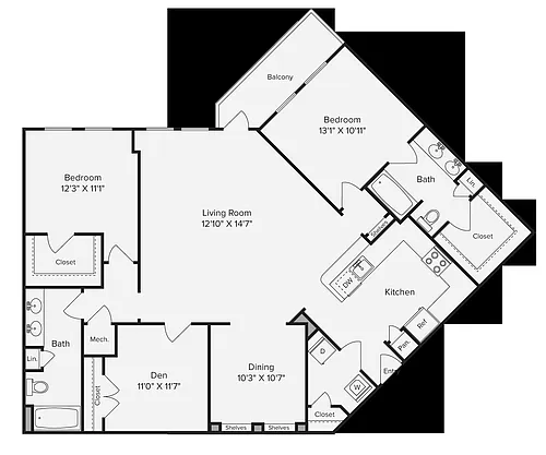 Floor plan B5D.1