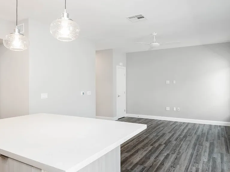 Living Room with Hard Surface Flooring