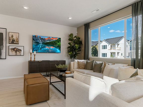 Living room. Illustrative picture from builder website.
