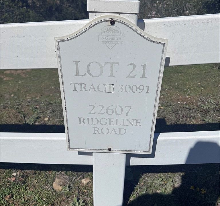 1st image of 22607 Ridge Line Rd Lot 21