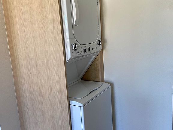 Washer and dryer in unit