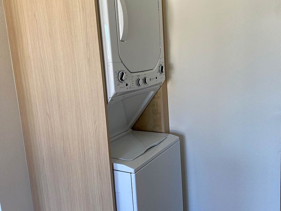Washer and dryer in unit