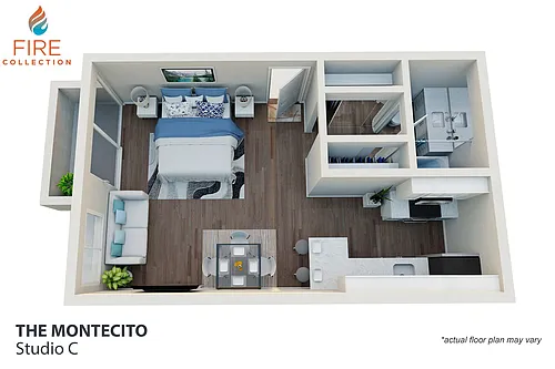 Floor plan Studio