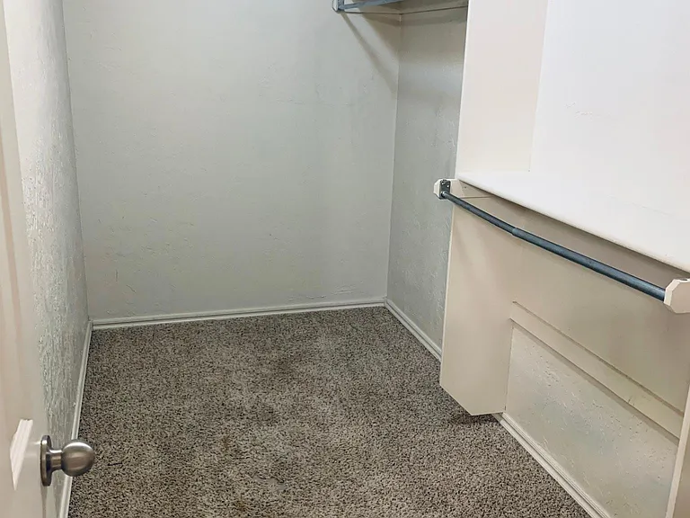 Master bedroom walk-in closet
