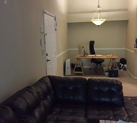 living room to dining