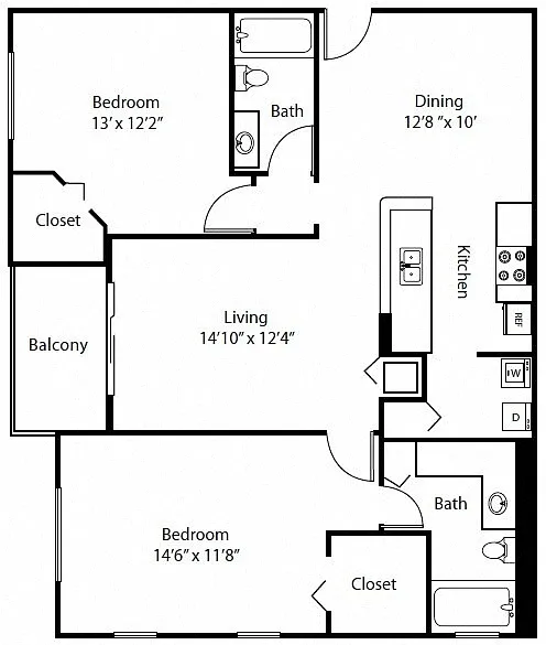Floor plan B2