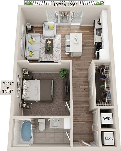 Floor plan Ivory