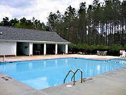 Clubhouse and pool included in HOA dues.