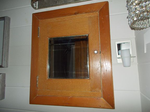 antique medicine cabinet