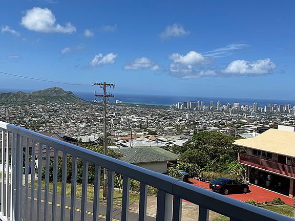 View from the upstairs balcony