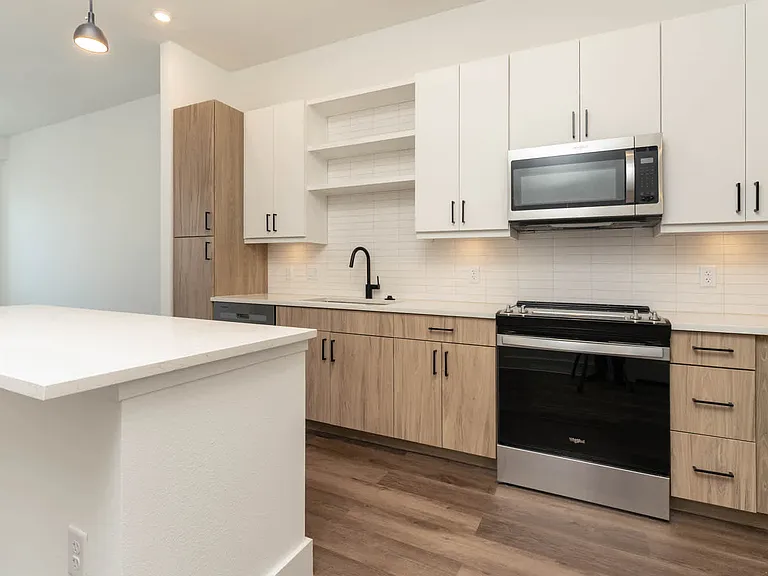 Kitchen with Stainless Steel Appliances