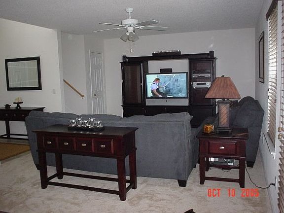Living Room View from Dining Area