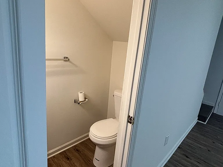 Half bath in the living room