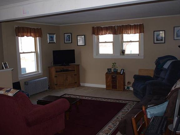 Living room in 3 bd. unit
