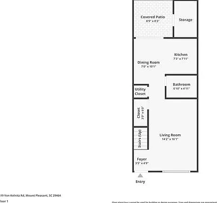 2 bed, 1.5 bath, 900 sqft, $2,045 — Photo 2