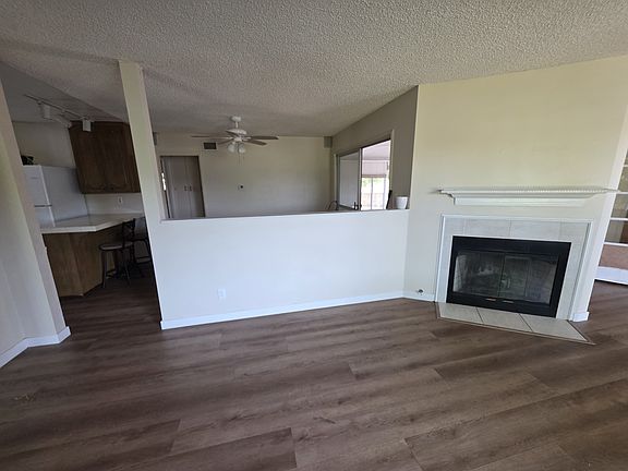 Living room area/fireplace