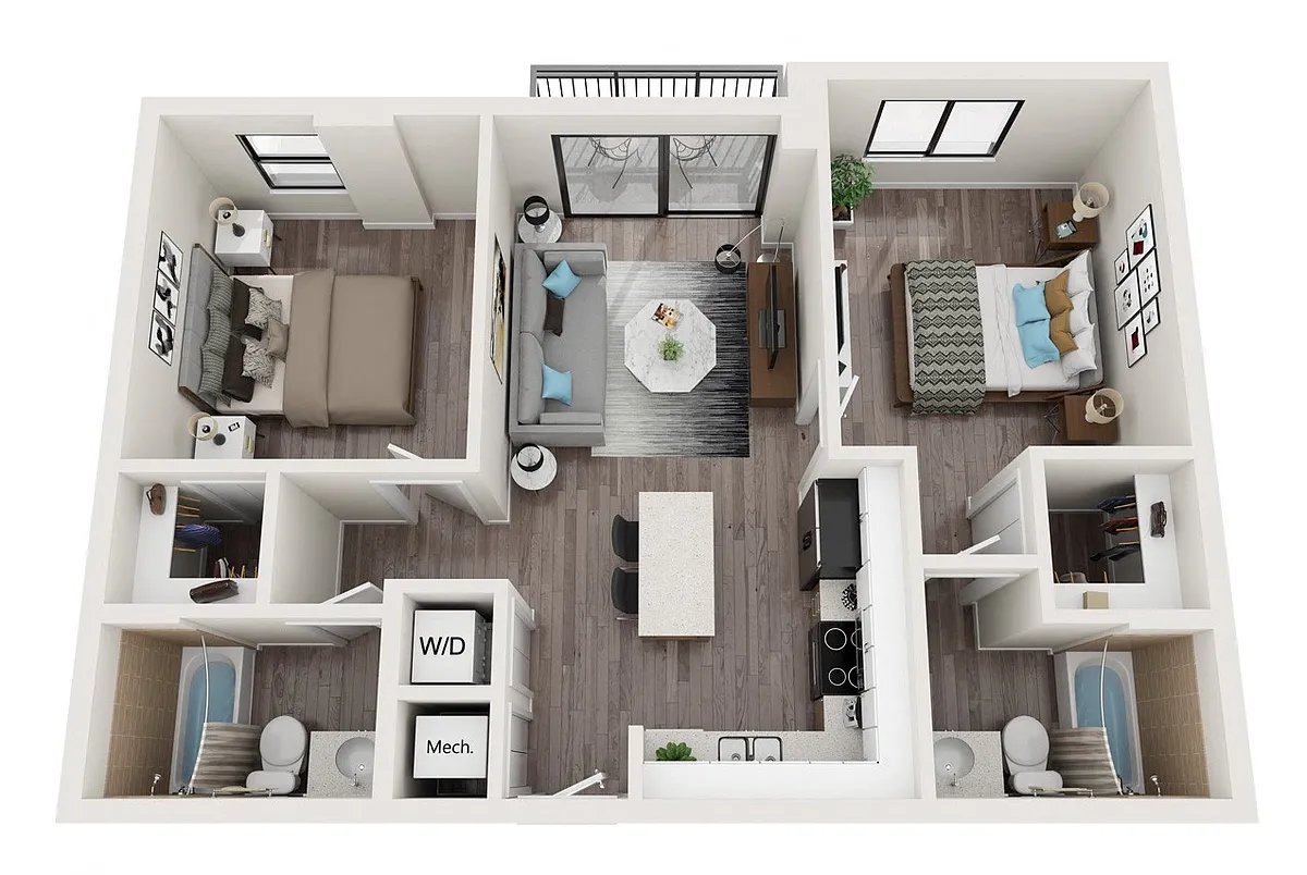 Floor plan B4