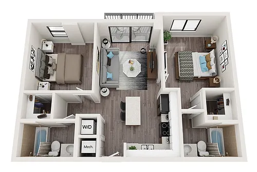 Floor plan B4