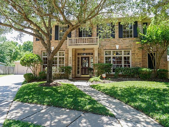 Two story Tudor home located on quiet circle and walking distance to Dickinson Elementary