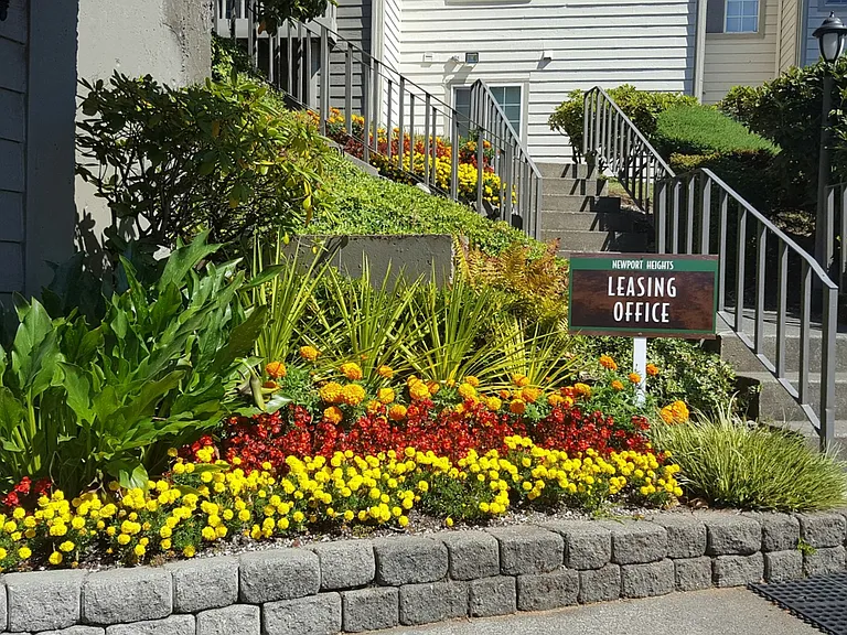 Our Apartments Leasing Office at Newport Heights Apartment in Tukwila Washington