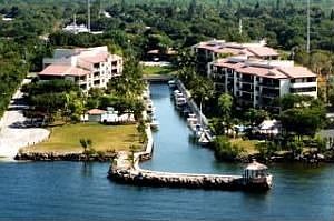View of Condo's from the Bay