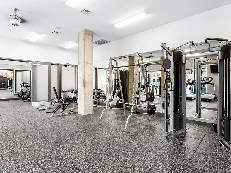 Enjoy the state-of-the-art 24-hour fitness center