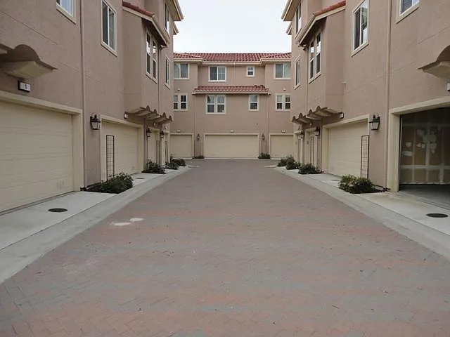 Driveway into Garage