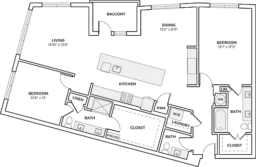 Floor plan B12