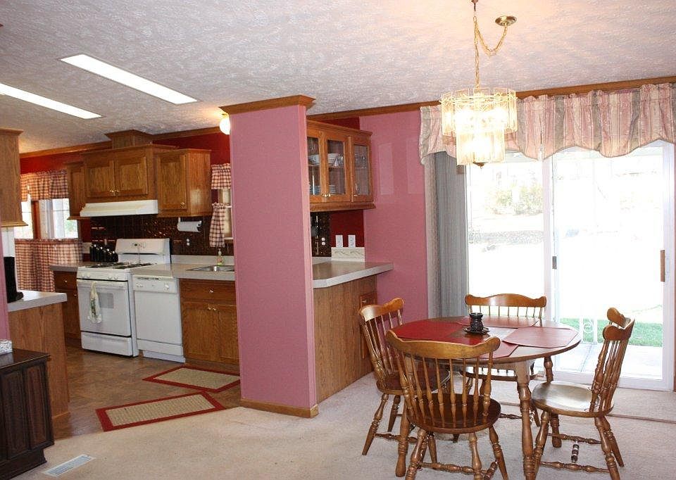 Informal dining area