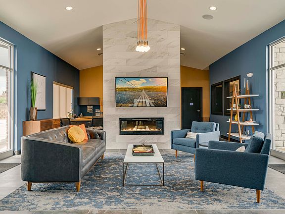 Our clubhouse offers a stylish and welcoming space to unwind, socialize, or catch up on work.