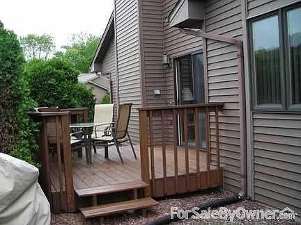 Deck off of living room