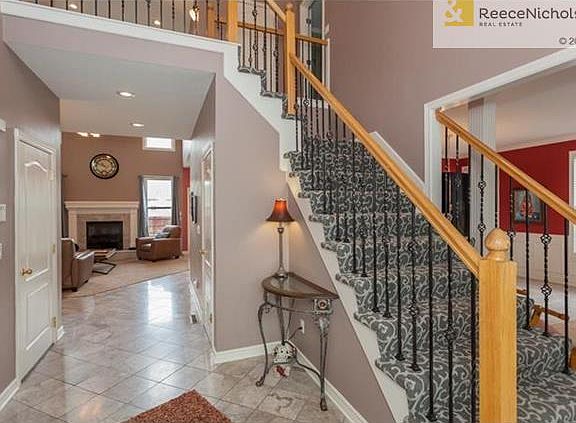 Easy to care for marble flooring.