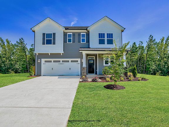 The Holly Craftsman Elevation