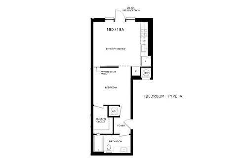 Floor plan Azure - Studio