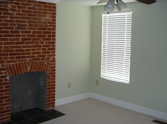 Fireflace in One Bedroom