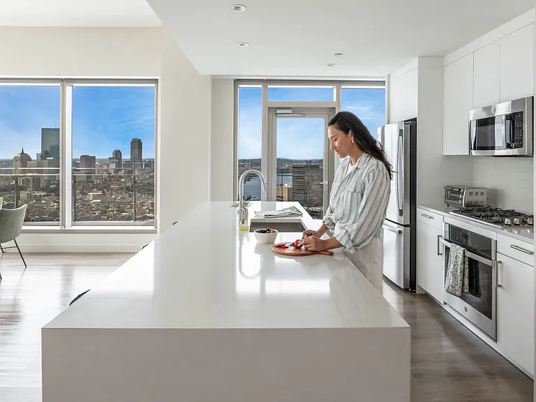 Kitchen with Stainless Steel Appliances