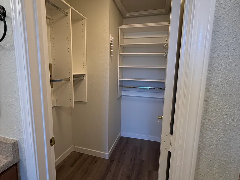 Walk in closet.