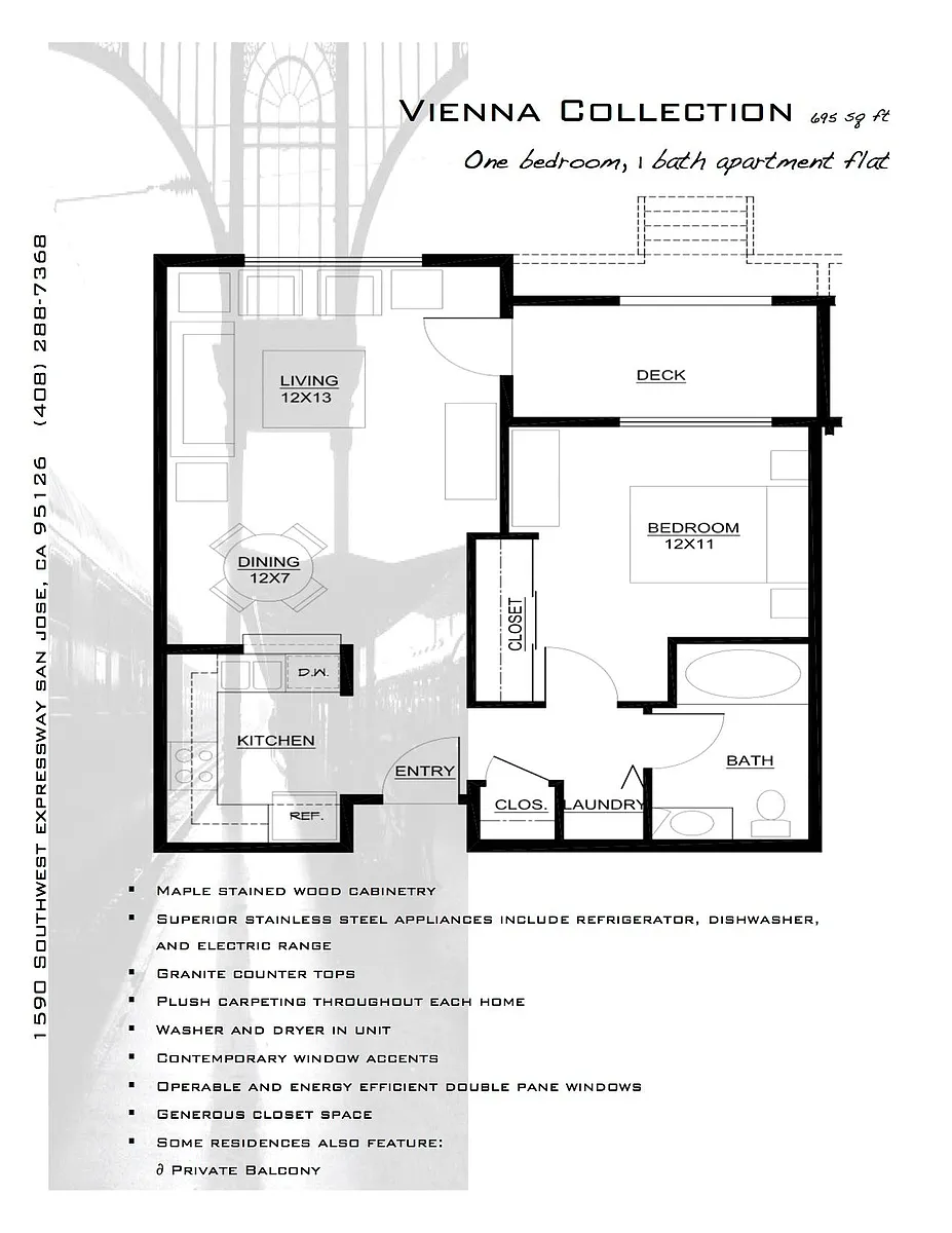Floor plan Vienna Collection